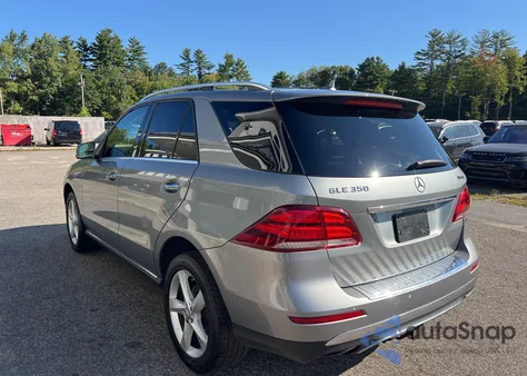 2016 Mercedes-Benz Gle 350 4Matic z USA, uszkodzony, nr VIN 4JGDA5HB0GA710677